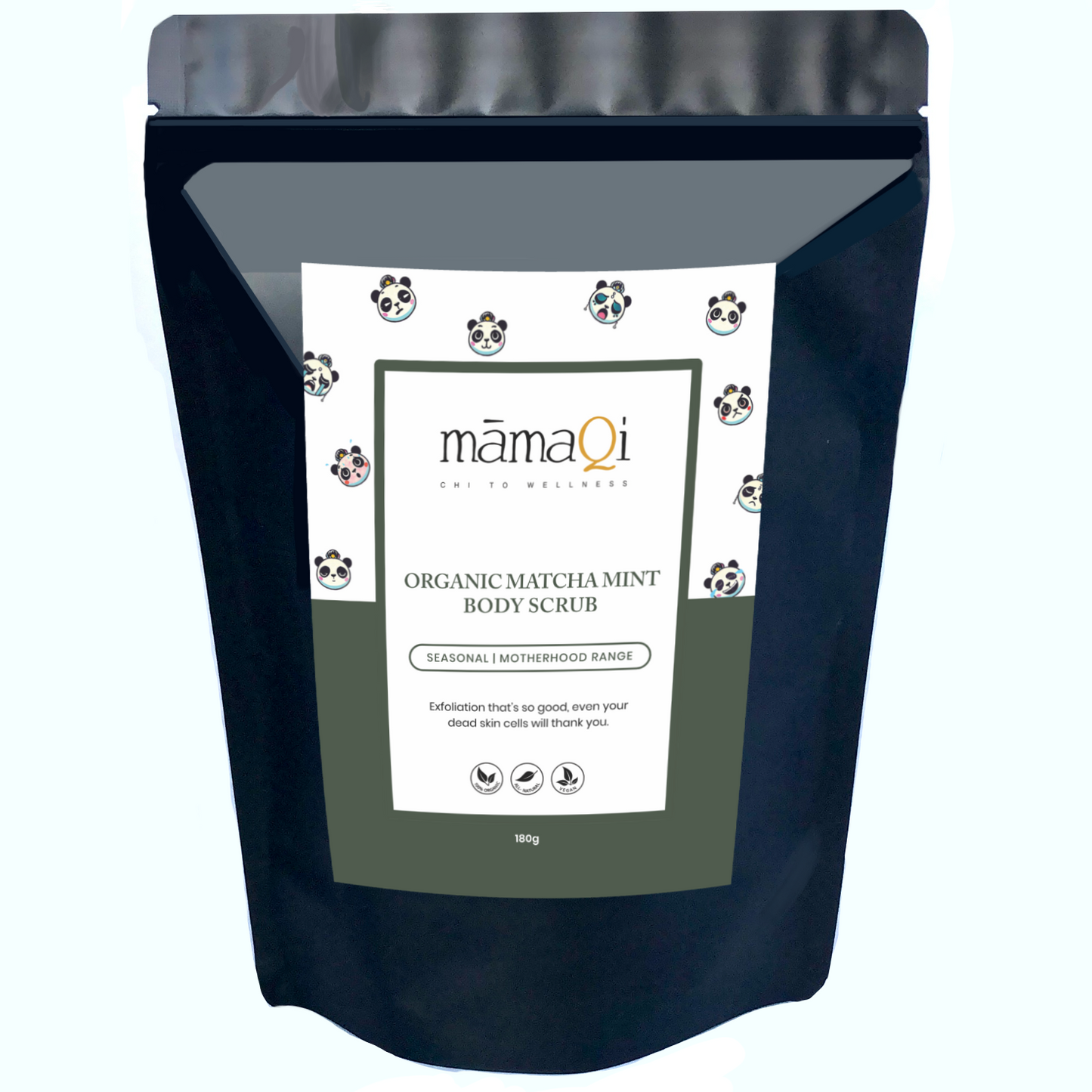 Organic Matcha Mint Body Scrub